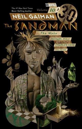 Cover image for Sandman Volume 10: The Wake 30th Anniversary Edition