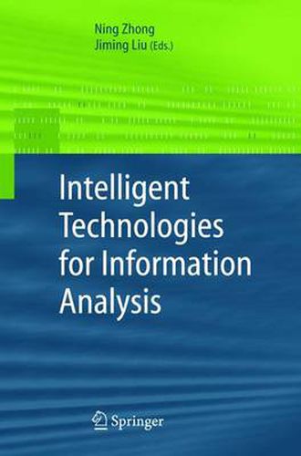 Cover image for Intelligent Technologies for Information Analysis