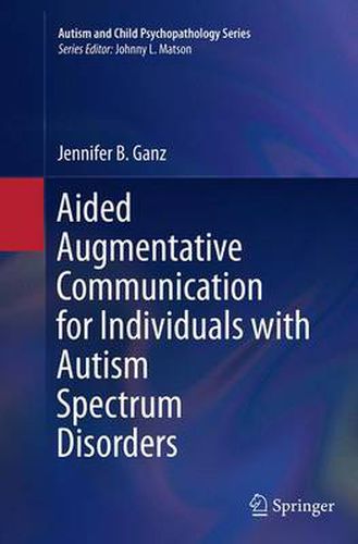 Cover image for Aided Augmentative Communication for Individuals with Autism Spectrum Disorders