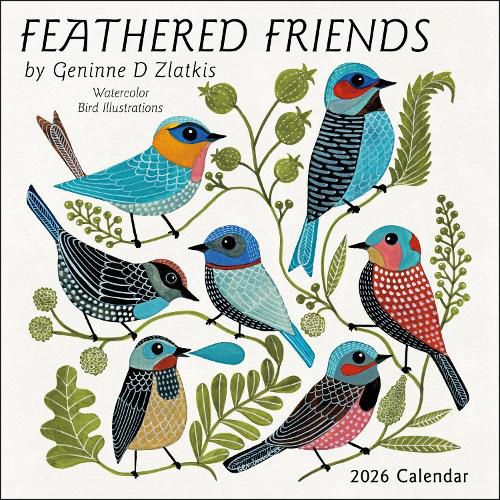 Cover image for Feathered Friends 2026 Wall Calendar