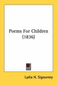 Cover image for Poems for Children (1836)