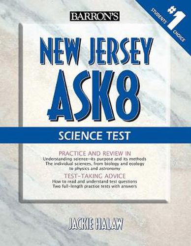 Cover image for New Jersey ASK 8 Science Test