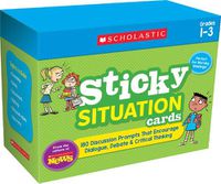 Cover image for Scholastic News Sticky Situation Cards: Grades 1-3