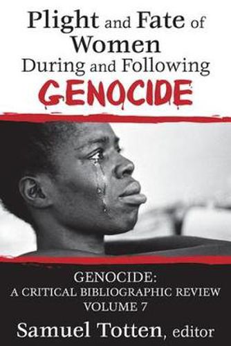 Cover image for Plight and Fate of Women During and Following Genocide