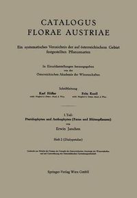 Cover image for I. Teil: Pteridophyten Und Anthophyten (Farne Und Blutenpflanzen)