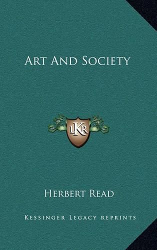 Cover image for Art and Society