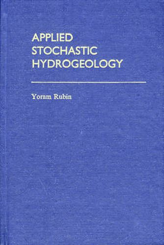 Cover image for Applied Stochastic Hydrogeology