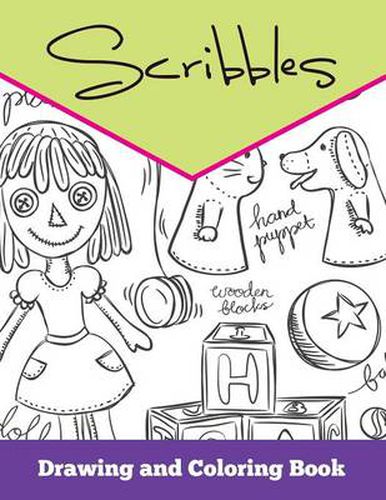 Cover image for Scribbles: Drawing and Coloring Book