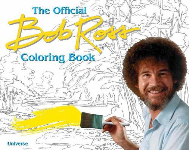 Cover image for The Bob Ross Coloring Book