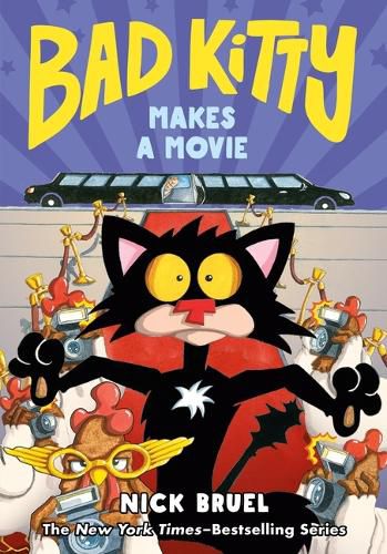 Cover image for Bad Kitty Makes a Movie (Graphic Novel)