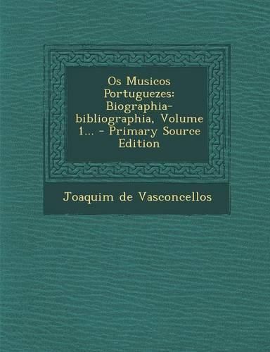 Cover image for Os Musicos Portuguezes