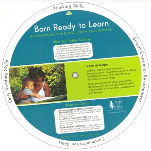 Cover image for Born Ready to Learn 12-24 Months: Pack of 10 Wheels