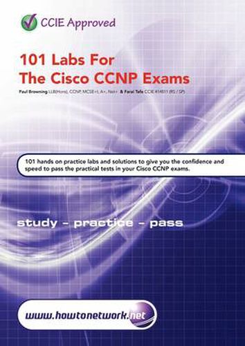 Cover image for 101 Labs for the Cisco CCNP Exams