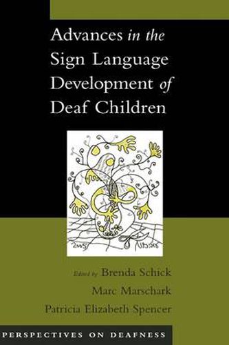 Cover image for Advances in the Sign-Language Development of Deaf Children