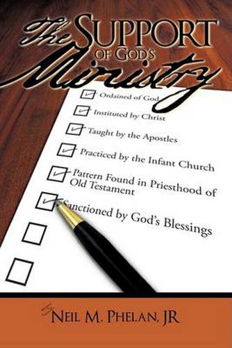 Cover image for The Support of God's Ministry: Ordained of God