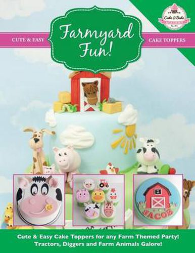 Cover image for Farmyard Fun! Cute & Easy Cake Toppers for any Farm Themed Party!