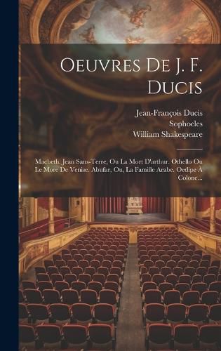 Cover image for Oeuvres De J. F. Ducis