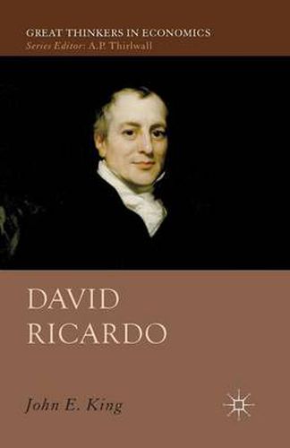 Cover image for David Ricardo