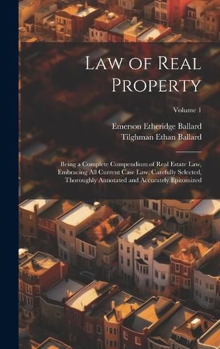 Cover image for Law of Real Property