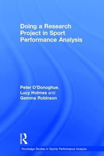 Cover image for Doing a Research Project in Sport Performance Analysis