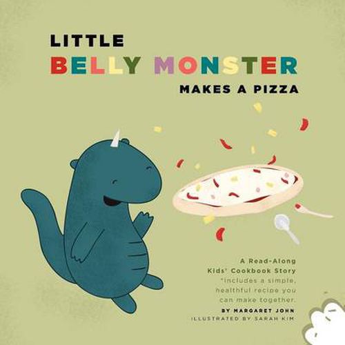 Cover image for Little Belly Monster Makes A Pizza