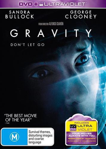 Cover image for Gravity (DVD + Ultraviolet)