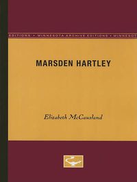 Cover image for Marsden Hartley