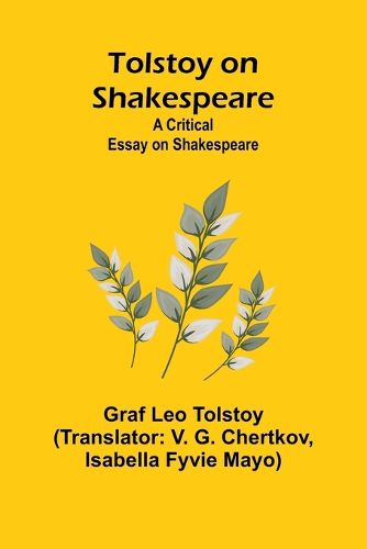 Tolstoy on Shakespeare