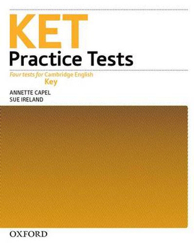 Cover image for KET Practice Tests:: Practice Tests Without Key