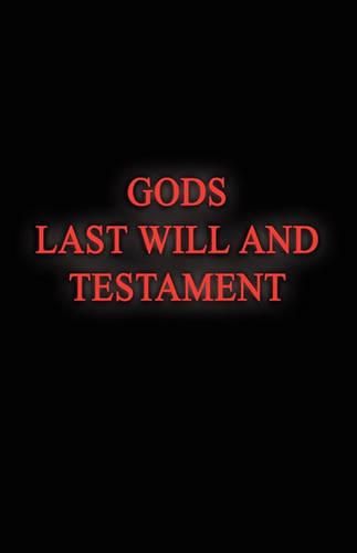 Cover image for Gods Last Will and Testament