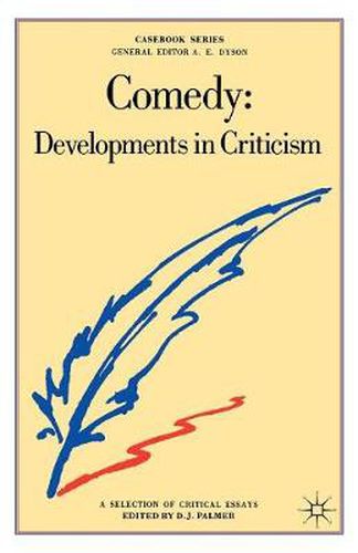 Cover image for Comedy: Developments in Criticism