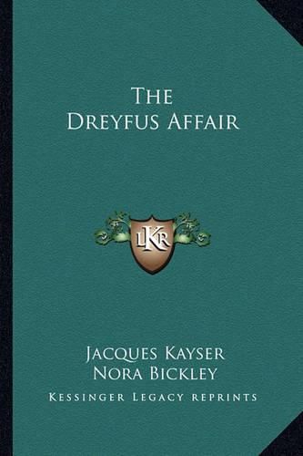 Cover image for The Dreyfus Affair