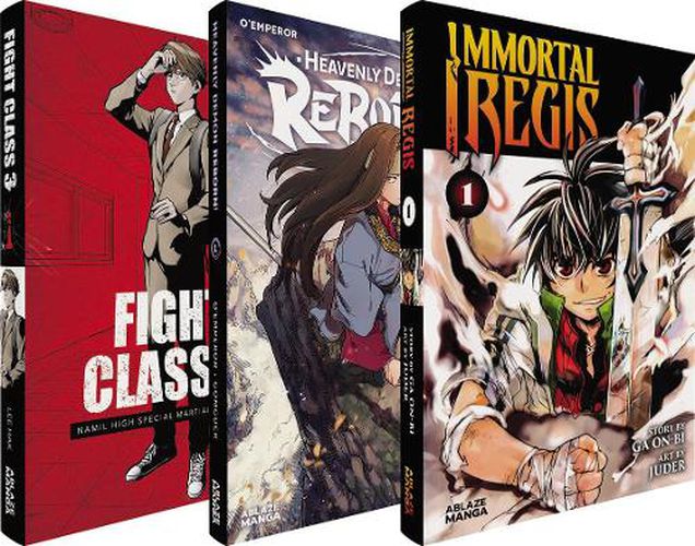 Ablaze Manhwa Spotlight Pack - Action/Adventure