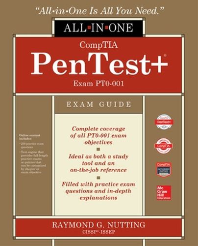 Cover image for CompTIA PenTest+ Certification All-in-One Exam Guide (Exam PT0-001)