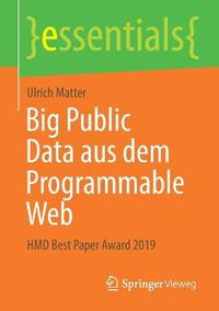 Cover image for Big Public Data aus dem Programmable Web: HMD Best Paper Award 2019