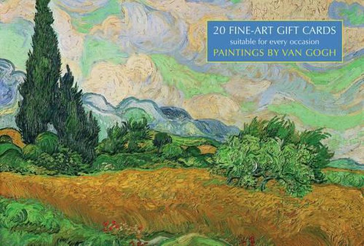 Cover image for Card Box of 20 Notecards and Envelopes: Paintings by Van Gogh