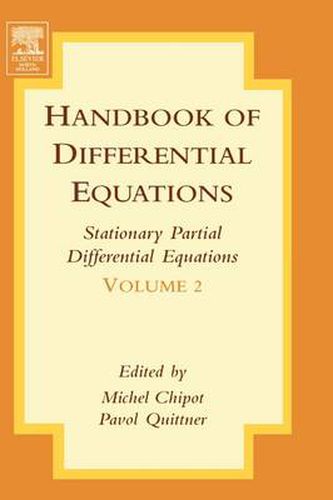 Cover image for Handbook of Differential Equations:Stationary Partial Differential Equations