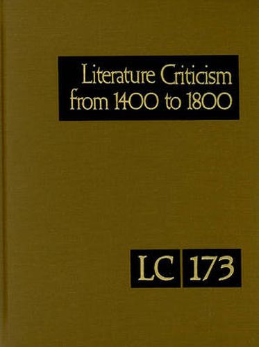 Cover image for Literature Criticism from 1400 to 1800