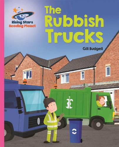 Cover image for Reading Planet - The Rubbish Trucks - Pink B: Galaxy