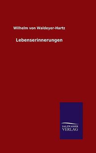 Cover image for Lebenserinnerungen