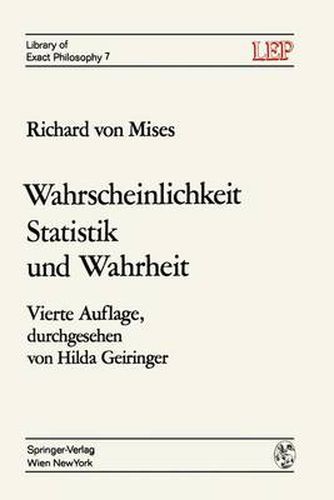 Cover image for Wahrscheinlichkeit Statistik Und Wahrheit