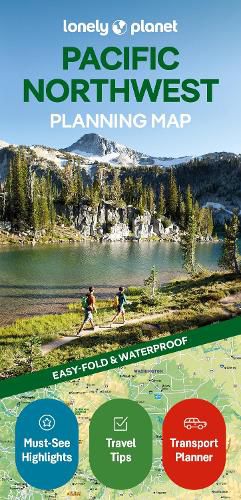 Cover image for Lonely Planet Pacific Northwest Planning Map