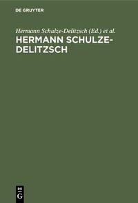 Cover image for Hermann Schulze-Delitzsch