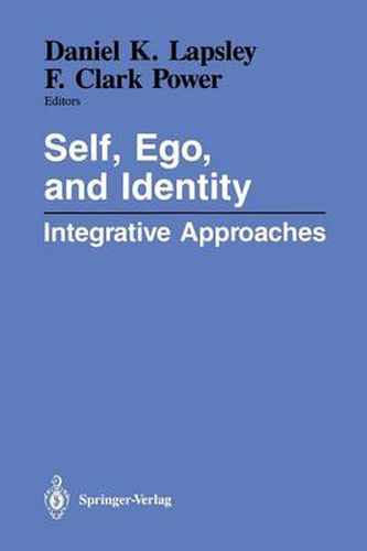 Cover image for Self, Ego, and Identity: Integrative Approaches