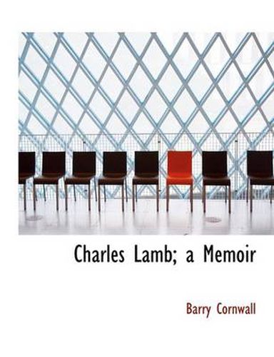 Cover image for Charles Lamb; A Memoir