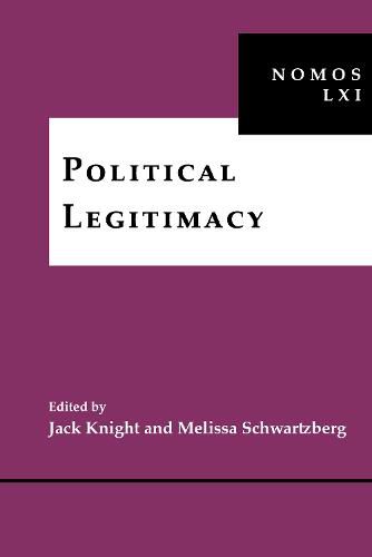 Cover image for Political Legitimacy: NOMOS LXI