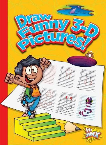 Cover image for Draw Funny 3-D Pictures!