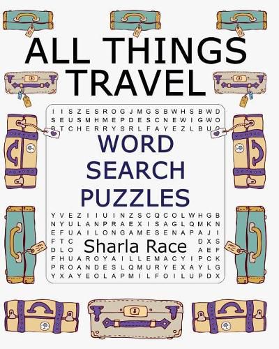 Cover image for All Things Travel Word Search Puzzles