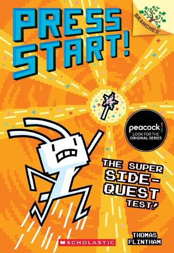 Cover image for The Super Side-Quest Test!: A Branches Book (Press Start! #6): Volume 6