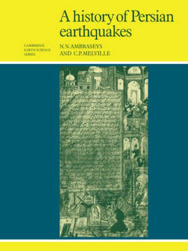 Cover image for A History of Persian Earthquakes